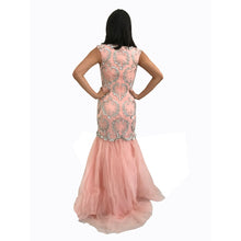 Load image into Gallery viewer, Heavy Beading  Long Mermaid Wedding Dress Evening Prom Dress
